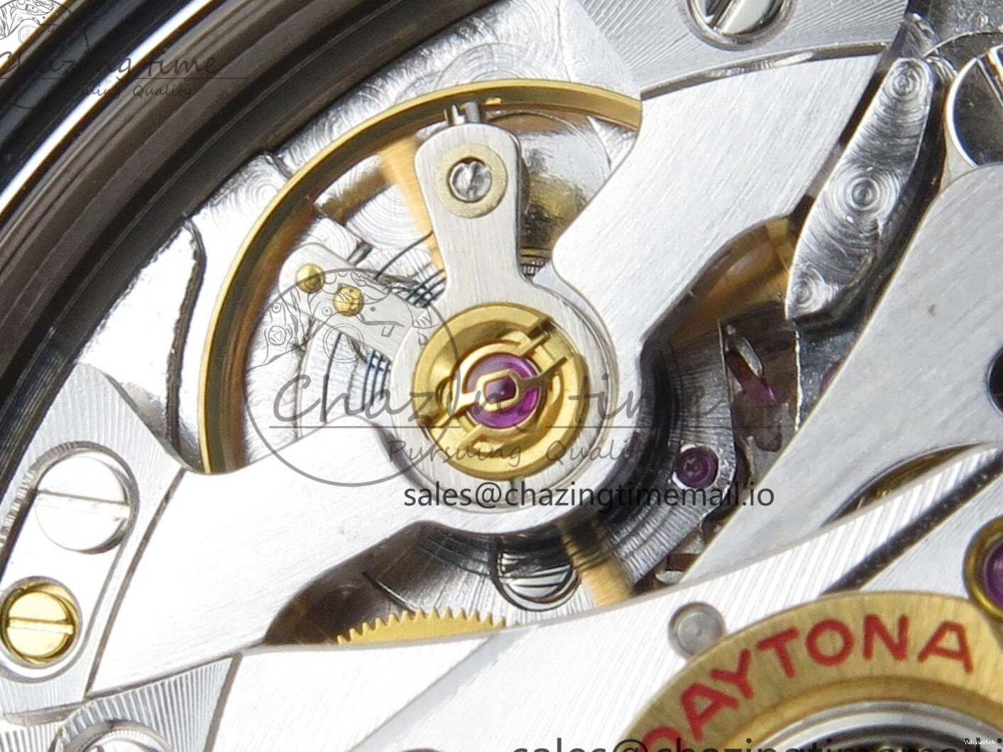 on SH4132 1:1 126529 THBF Daytona Edition Le Mans Best SS Bracelet 904L 0521